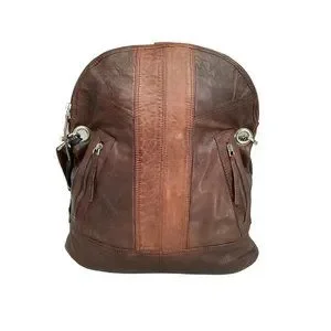 Koret Leather Backpack in Brown Genuine Vintage CORTEZ Tan Leather Backpack Rucksack  main image 4